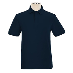 Chemise de golf piquée à manches courtes avec logo - Unisexe