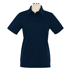 Chemise de golf à manches courtes performance avec logo - Femme